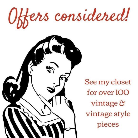 50s Vintage Style Dress - Floral Print - Rockabilly Style - COMING SOON - Picture 4 of 4